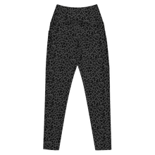 Load image into Gallery viewer, PQ CHEETAH PRINT Crossover Pocket Leggings