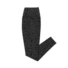 Load image into Gallery viewer, PQ CHEETAH PRINT Crossover Pocket Leggings