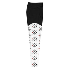 Load image into Gallery viewer, PQlub Pattern Sports Leggings
