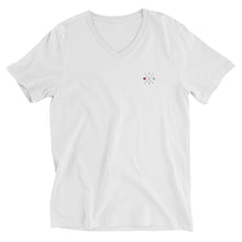 Load image into Gallery viewer, PQ Unisex Short Sleeve V-Neck T-Shirt
